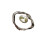 Openable Finger Rings Exaggerated Line Adjustable-Yellow 1