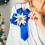Broche Edelweiss en émail léger, facile à porter sur n'importe 2