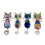 Broche d'inspiration féline avec strass, Badge de Construction-C 2