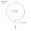 Delicate Ballet Themed Jewelry Adjustable Length Chain 3