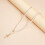 Delicate Ballet Themed Jewelry Adjustable Length Chain 7