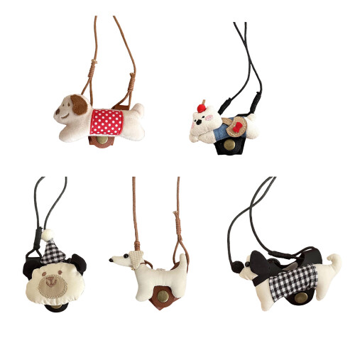 Collier en cuir pour animaux de compagnie, à la-points rouges 1