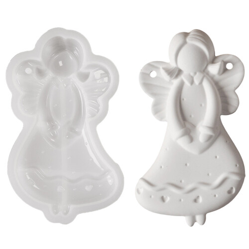 Versatile Silicone Figurine Angelic Mould Craft-pattern 2