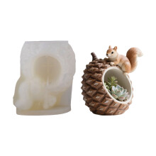 Moule créatif de moulage en Silicone en forme de pomme de pin,