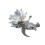 Mehrzweck-elegante verstellbare Ringe mit Night Bloomings 1