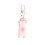 Charmant accessoire de clé de chat de dessin animé,-Rose 1
