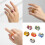 Modern Classical Resin Ring Allergy Resistant Comfortable-Red 3
