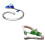 Tree Leaf Shape Dating Rings Adjustable Finger Opening-green 2