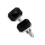 Pair of Compact Silver 1.6cm by 1.2cm Cufflinks Highlighting 1