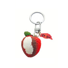Mini porte-clés ludique, accessoire réaliste, Pitaya-litchi