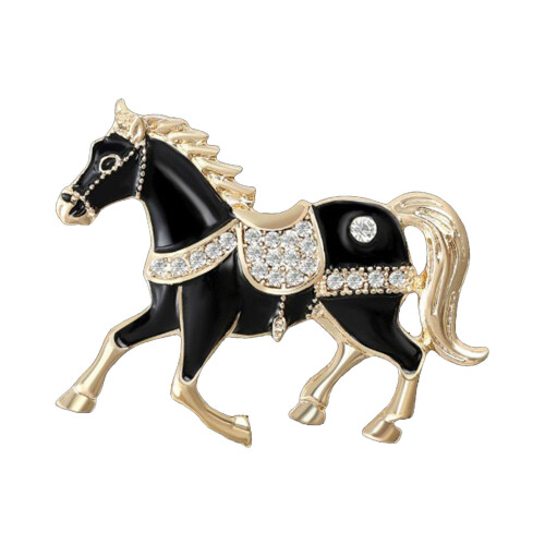 Matériaux sûrs pour épingles à chevaux miniatures, adaptés-Noir
