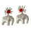 Boucles d'oreilles Design éléphant robuste, bijoux en-Argent 1