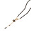 Simple And Minimalist Triangular Flower Necklace With-2 1