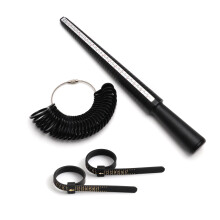 Adjustable Ring Sizer Band Plastic Finger Measurement Tool-1