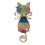 Belle broche en alliage de strass Kitty, accessoire pour la-D 1