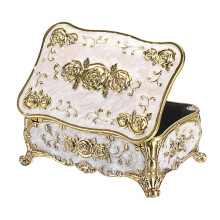 Decoratieve emaille rozensieradendoos voor georganiseerde-3