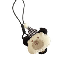 Collier de laisse de lunettes en-ours chapeau d'anniversaire