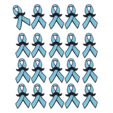 20Pcs Cancer Awareness Brooch with Back Clasp Awareness Lapel