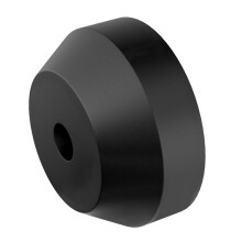 Ljud LP Vinyl Skivspelare Metal Disc Stabilizer Skivspelare ViktkläMma HiFi Svart