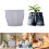 Handmade Craft Mold For Creating Denims Patterned Planters And 2