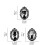 Gotisch karakter skelet emaille broche Halloween-QHXZ5010 4