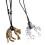 Leopard Shaped Pendant Chain Featuring Electroplated-Silver 2