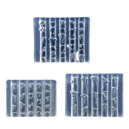 Multifuntional Nail Mold Nail Styling Mold Bowknot Theme-C655 1