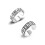 Fashion Statement Playing Card Ring Open Square Retro Hip-A01 2