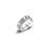 Fashion Statement Playing Card Ring Open Square Retro Hip-A01 4