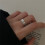 Fashion Statement Playing Card Ring Open Square Retro Hip-A01 5