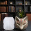Silicone Foxes Planter Crafting Mold For Resin Cement Casting 6