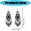 Bohemian Metal Drop Earrings Delicate Craftsmanship-Blue 4