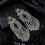 Bohemian Metal Drop Earrings Delicate Craftsmanship-Blue 6