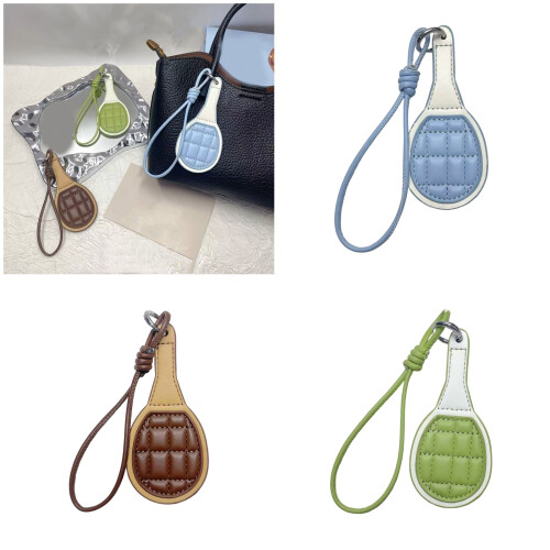 Mini sac de raquette de Tennis polyvalent, porte-clés à-Vert 2