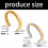 Elegant Twisted Open Bangle Stainless Steel-JDB0106008PS 3