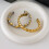 Elegant Twisted Open Bangle Stainless Steel-JDB0106008PS 4