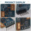 24G MmWave LD2420 Menselijke Aanwezigheid Radarsensor Bewegingsdetectiemodule 8