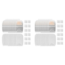 24Set Replacement Filters&Sponges for 135 Fl Oz/4L Cat Water Fountain Filter Triple Filtration Pet Fountain Filter