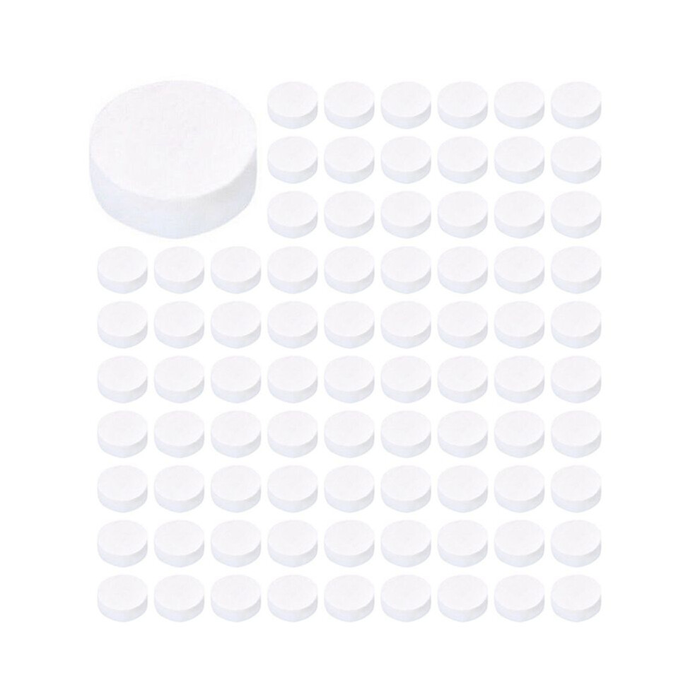 White 400Pcs Disposable Compressed Towels Tablet Capsules Washcloth Travel Camping