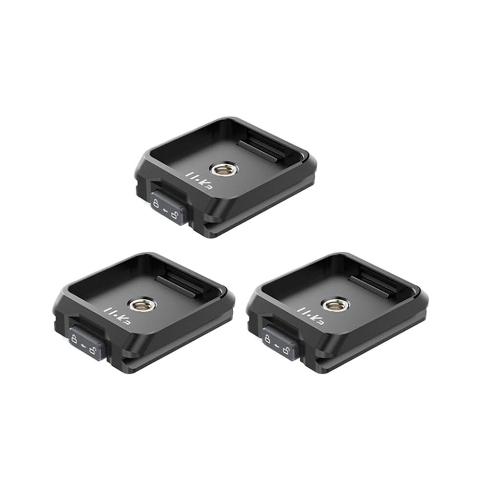 3X Ulanzi Uka Quick-Release Plate Compatible With Uka & F38 Plates For Camera Tripod Quick Release System Uka03 Base 6033646944432