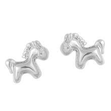 Legering dierenoorbellen Stevige sieradenaccessoire voor-Zilver
