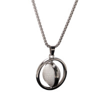 Sturdy Stainless Steel Sports Theme Rotating Pendant- golf