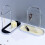 Compacte lichtgewicht sleutelhouder- gebroken witte kleur 2
