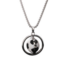 Unieke Multi Sport Ball Charm-ketting gemaakt van- voetbal