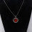 Multi Sport Ball Design Rotatable Necklace High-baseball 5