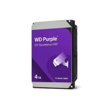 Disco Duro Western Digital Purple WD44PURZ 4TB HDD 175 MB/s Videovigilantie CMR