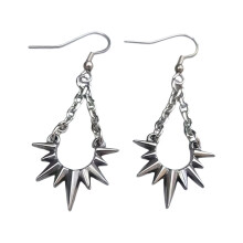 Thorn Chain Dangle Earrings Vintage Punk Styles