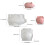 Silicone Craft Mold for Crystal Drip Glues Pig Candle-pattern 2 3