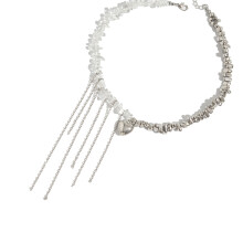 Imitatieparels Hart Ster Maan Hanger Ketting Dagelijks gebruik-5