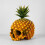 Ananashodeskalle ornament Halloween dekorasjon 4